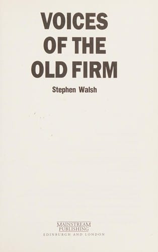 Voices of the old firm