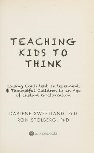 Teaching kids to think
