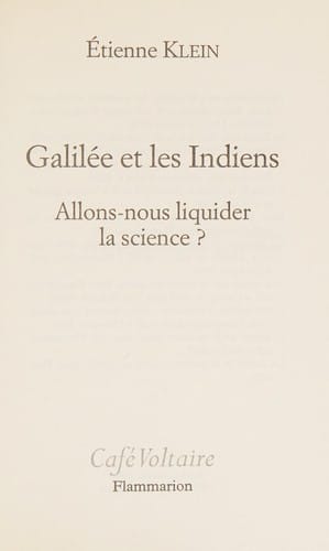 Galilée et les Indiens