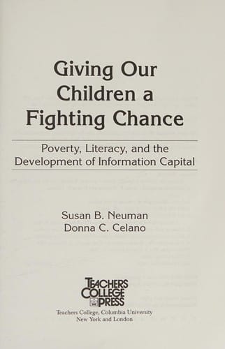 Giving our children a fighting chance