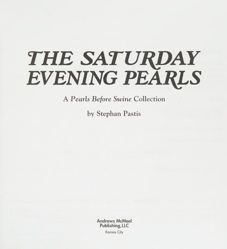 The Saturday evening pearls