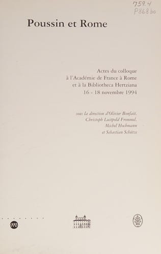 Poussin et Rome