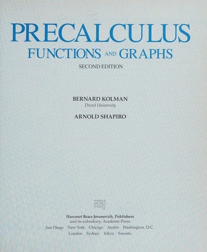 Precalculus