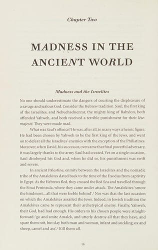 Madness in civilization