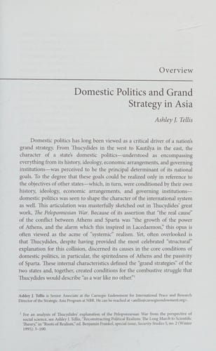 Domestic political change and grand strategy