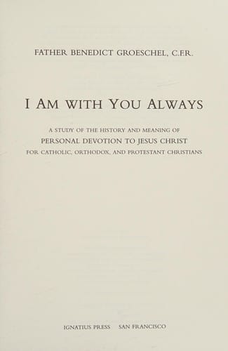 I am with you always