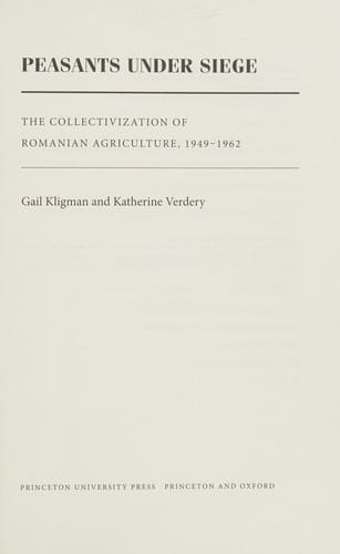 Peasants under siege