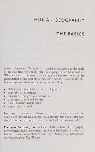 Human geography