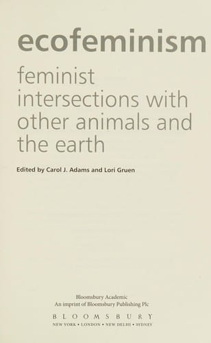 Ecofeminism