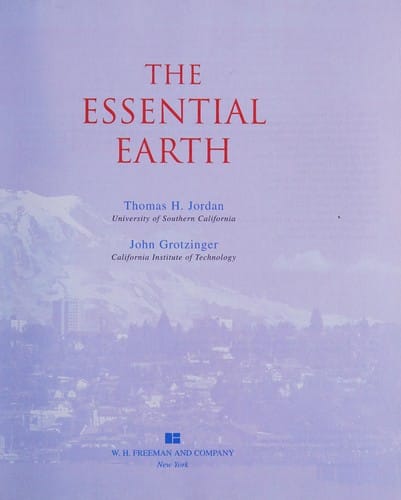 Essential earth