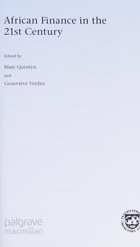 African finance in the 21st century