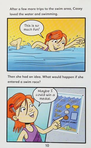The swim race