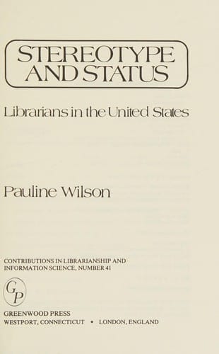 Stereotype and status