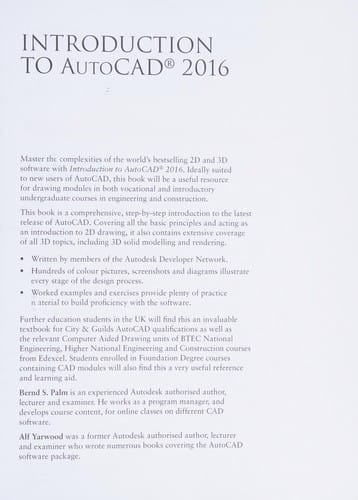 Introduction to AutoCAD 2016