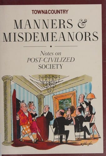 Town & Country manners & misdemeanors