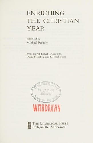 Enriching the Christian year