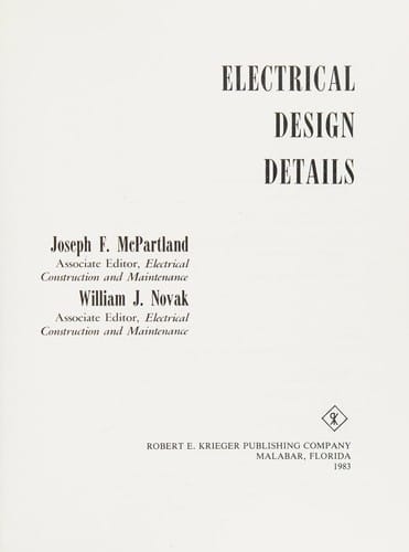 Electrical design details