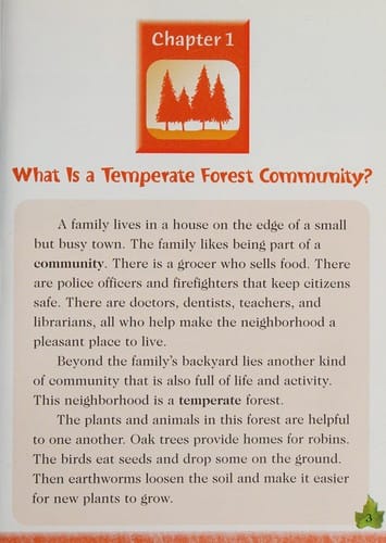 A Forest Community Nf-Sb (Pair-It Books)