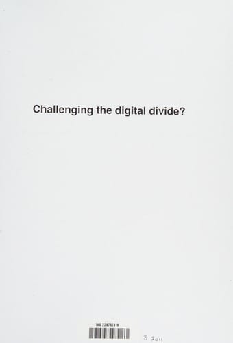 Challenging the digital divide?