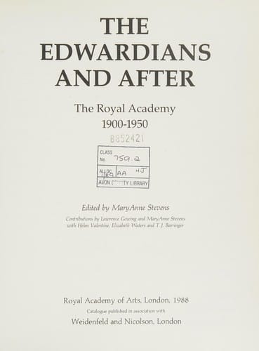 The Edwardians and after