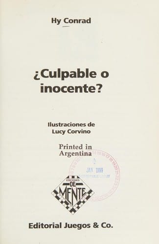 Culpable O Inocente