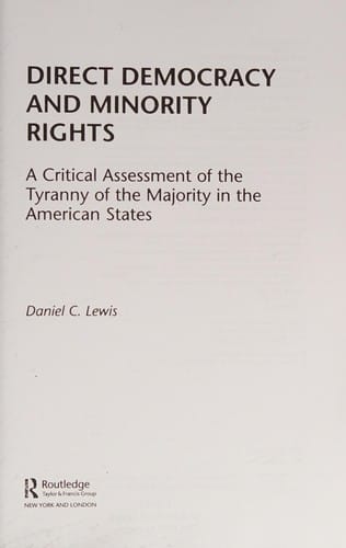 Direct democracy and minority rights