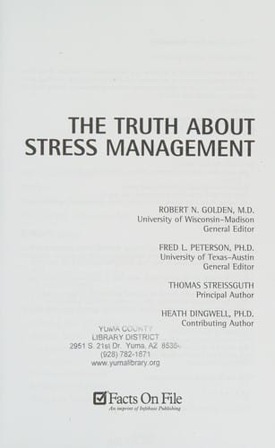 The truth about stress management