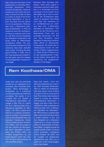 Rem Koolhaas/OMA