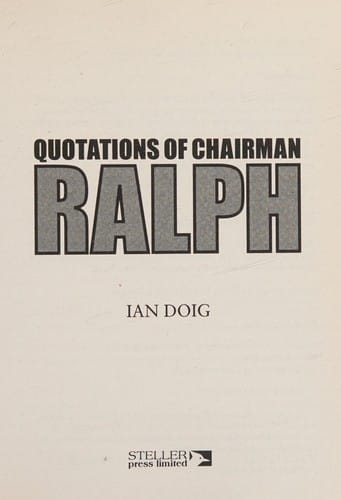 Quotations of Chairman Ralph