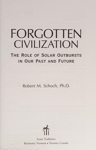 Forgotten civilization