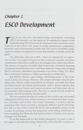 ESCOs around the world