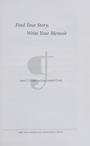 Find your story, write your memoir