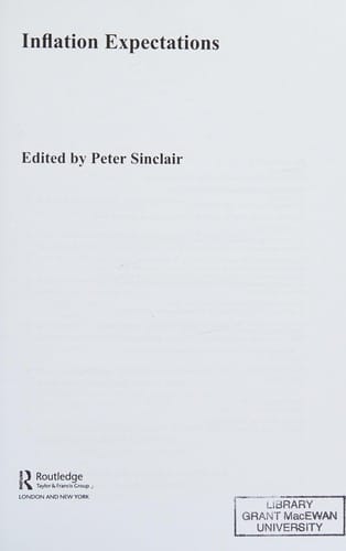 Inflation expectations