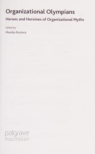 Organizational olympians