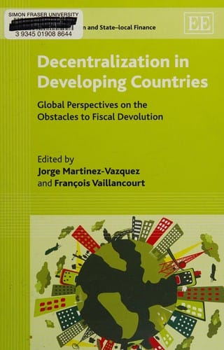 Decentralization in developing countries