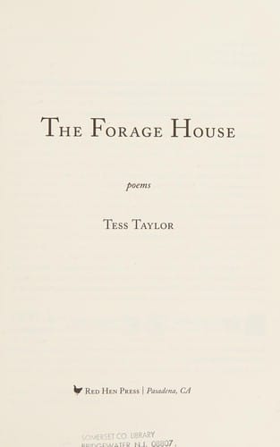 The forage house