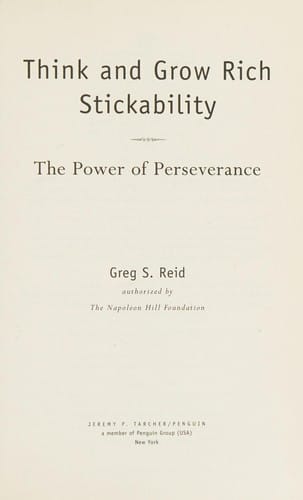 Think and grow rich!