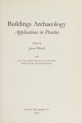 Buildings archaeology