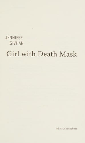 Girl with death mask