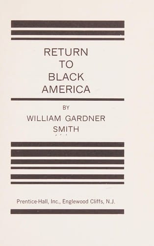 Return to Black America