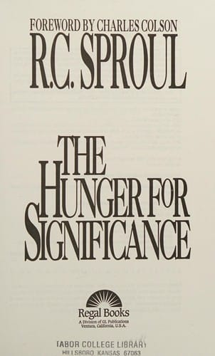 The hunger for significance