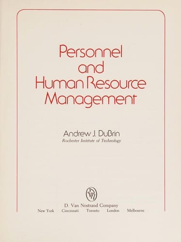 Personneland human resource management
