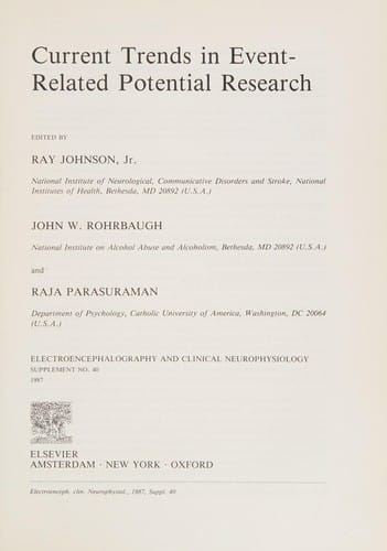 Current trends in event-related potential research