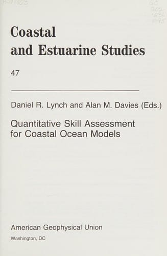 Quantitative skill assessment for coastal ocean models