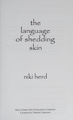 The language of shedding skin