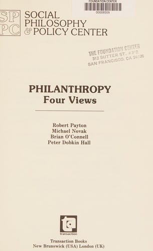 Philanthropy