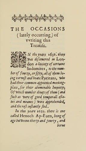 Puritanisme the mother, sinne the daugther, 1633