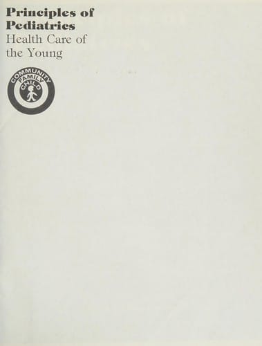 Principles of pediatrics