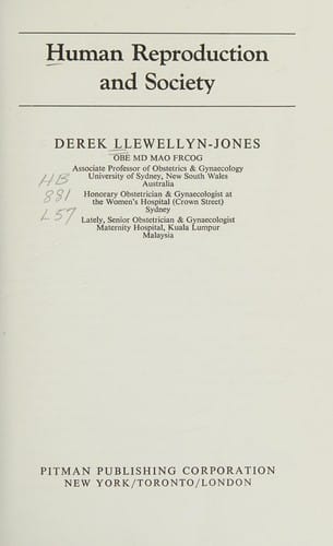 Human reproduction and society