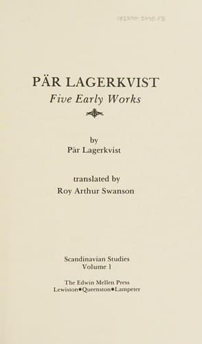 Five early works